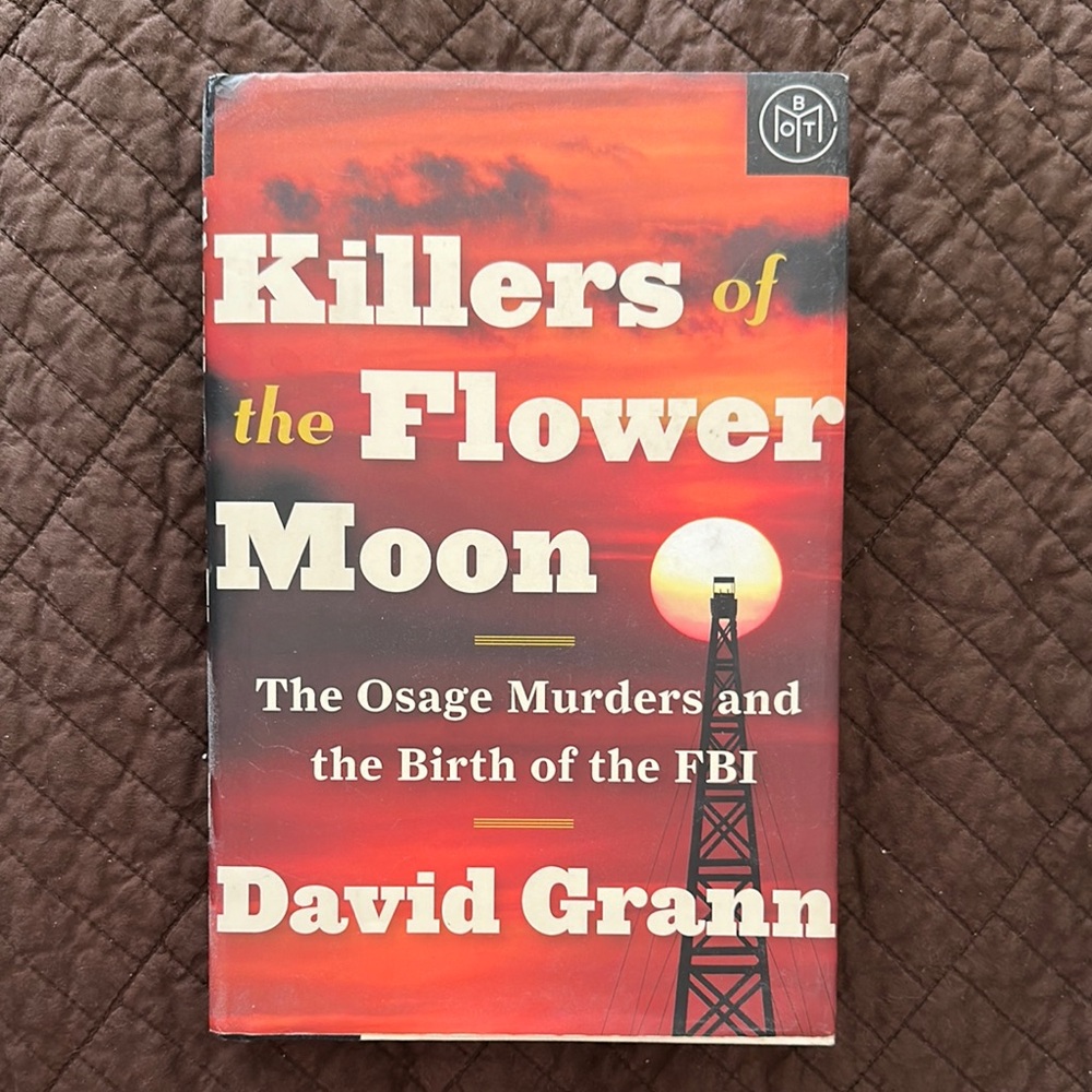 Killers of the Flower Moon Book